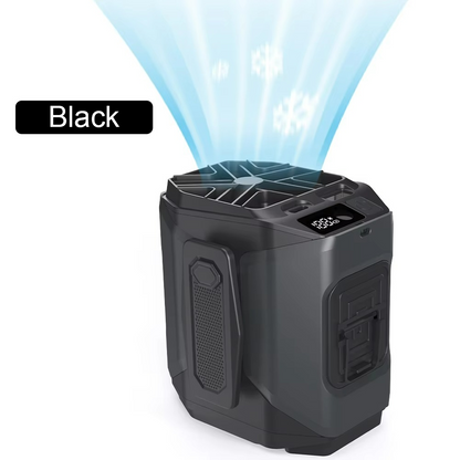 Draagbare Ventilator met Powerbank en LED-lamp