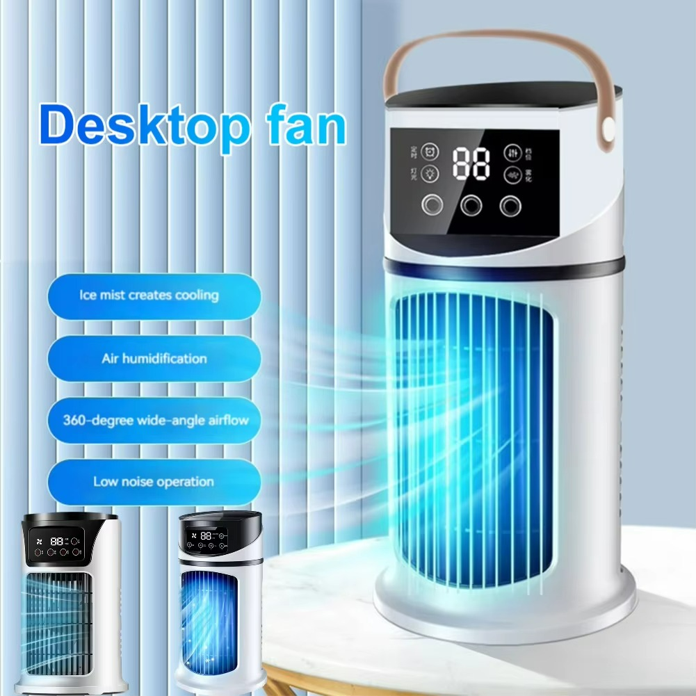 Ventilator met Vernevelaar en LED Verlichting 3-in-1
