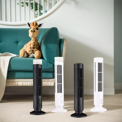 Brisella Ventilator Bladeloos USB Aangedreven Slim Ontwerp