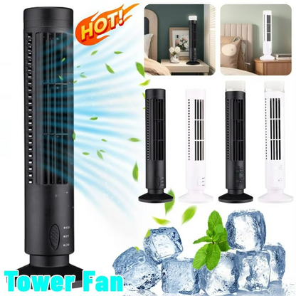Brisella Ventilator Bladeloos USB Aangedreven Slim Ontwerp