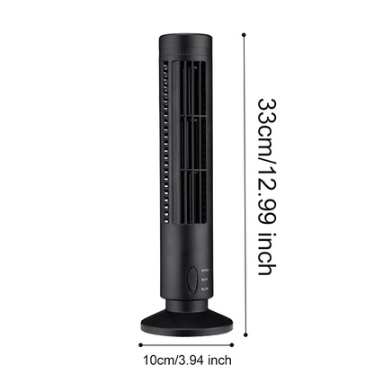 Brisella Ventilator Bladeloos USB Aangedreven Slim Ontwerp