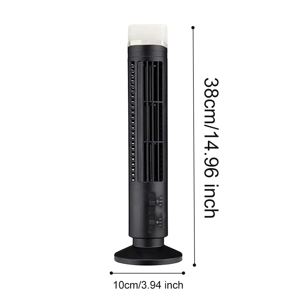 Brisella Ventilator Bladeloos USB Aangedreven Slim Ontwerp