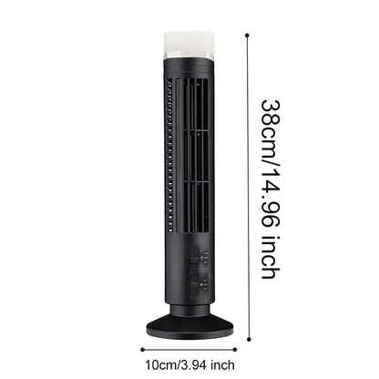 Brisella Ventilator Bladeloos USB Aangedreven Slim Ontwerp