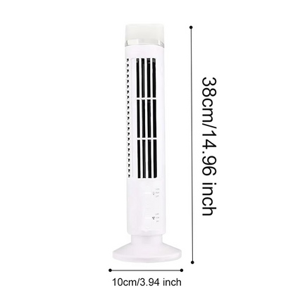Brisella Ventilator Bladeloos USB Aangedreven Slim Ontwerp