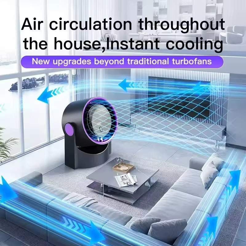Draadloze Luchtkoeler Met Luchtbevochtiging Silent Air Cooler