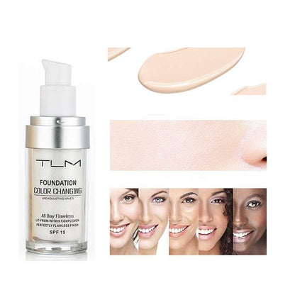 Makeup Foundation Verandering Farge