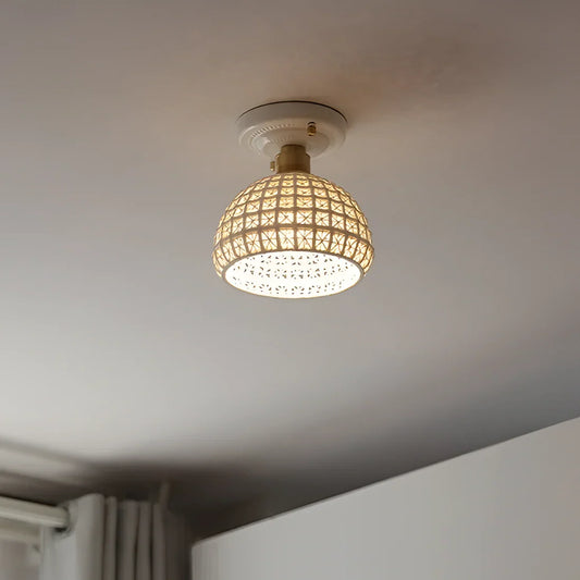 Keramische Plafondlamp Nordic Stijl Warm Wit Licht - Velinix