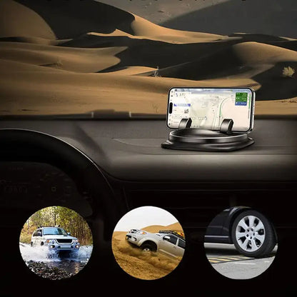 Autotelefoonhouder 360° Draaibaar voor Dashboard en Luchtventilator