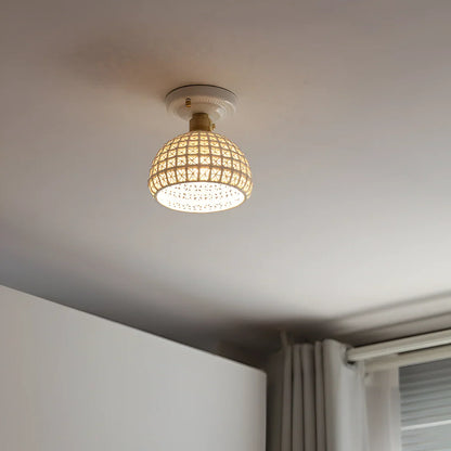 Keramische Plafondlamp Nordic Stijl Warm Wit Licht