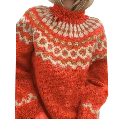 Gebreide Trui Celine Warm en Stijlvol voor Vrouw