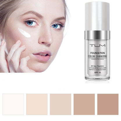 Makeup Foundation Verandering Farge