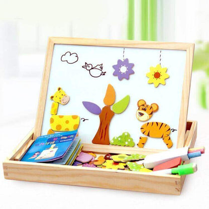 Magnetisch Tekenbord met Puzzel Functie