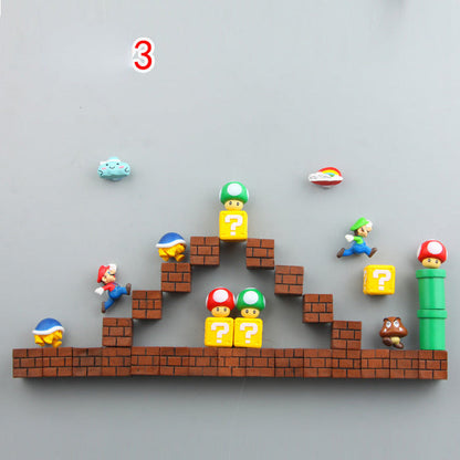 Super Mario Koelkastmagneten Set voor Keuken