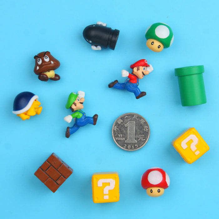 Super Mario Koelkastmagneten Set voor Keuken