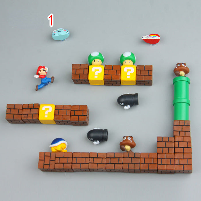 Super Mario Koelkastmagneten Set voor Keuken