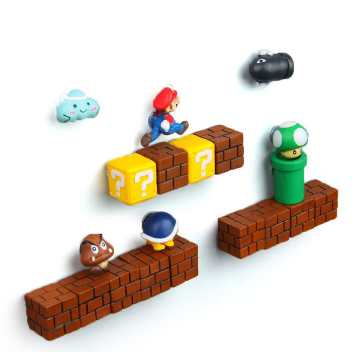 Super Mario Koelkastmagneten Set voor Keuken