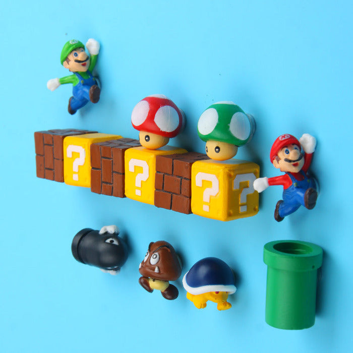 Super Mario Koelkastmagneten Set voor Keuken