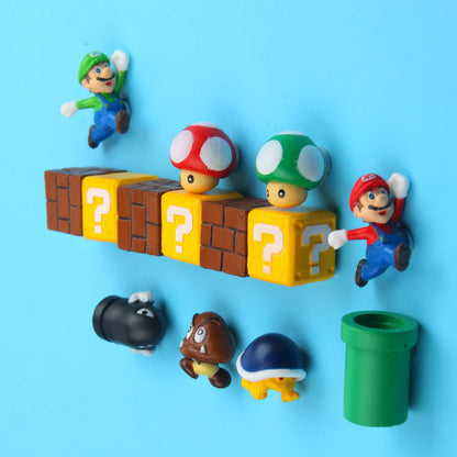 Super Mario Koelkastmagneten Set voor Keuken