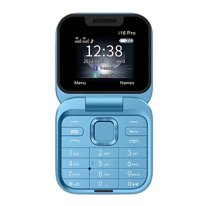 Kleine Dual Sim Vouwtelefoon Basis Model