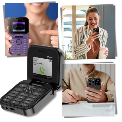 Kleine Dual Sim Vouwtelefoon Basis Model - Velinix