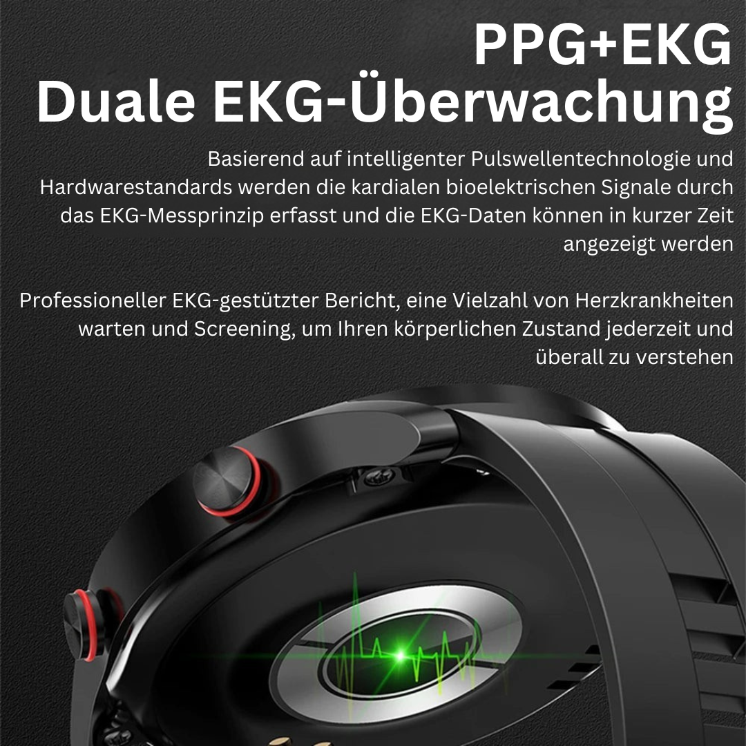 Smartwatch Glucosemeter met Gezondheidsmonitor