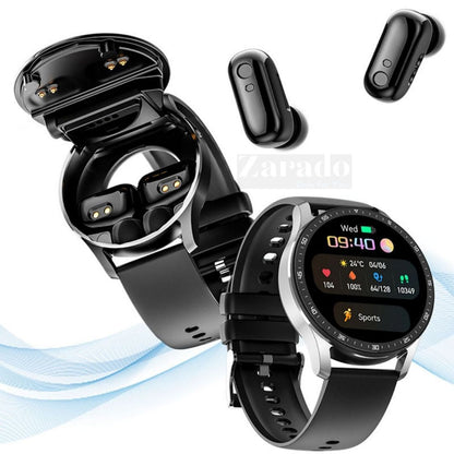 Smart Horloge met Oortelefoon en Bluetooth