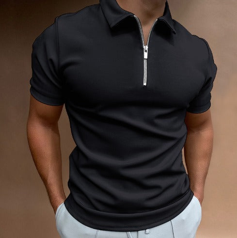 Martin - Heren Polo Shirt met Rits