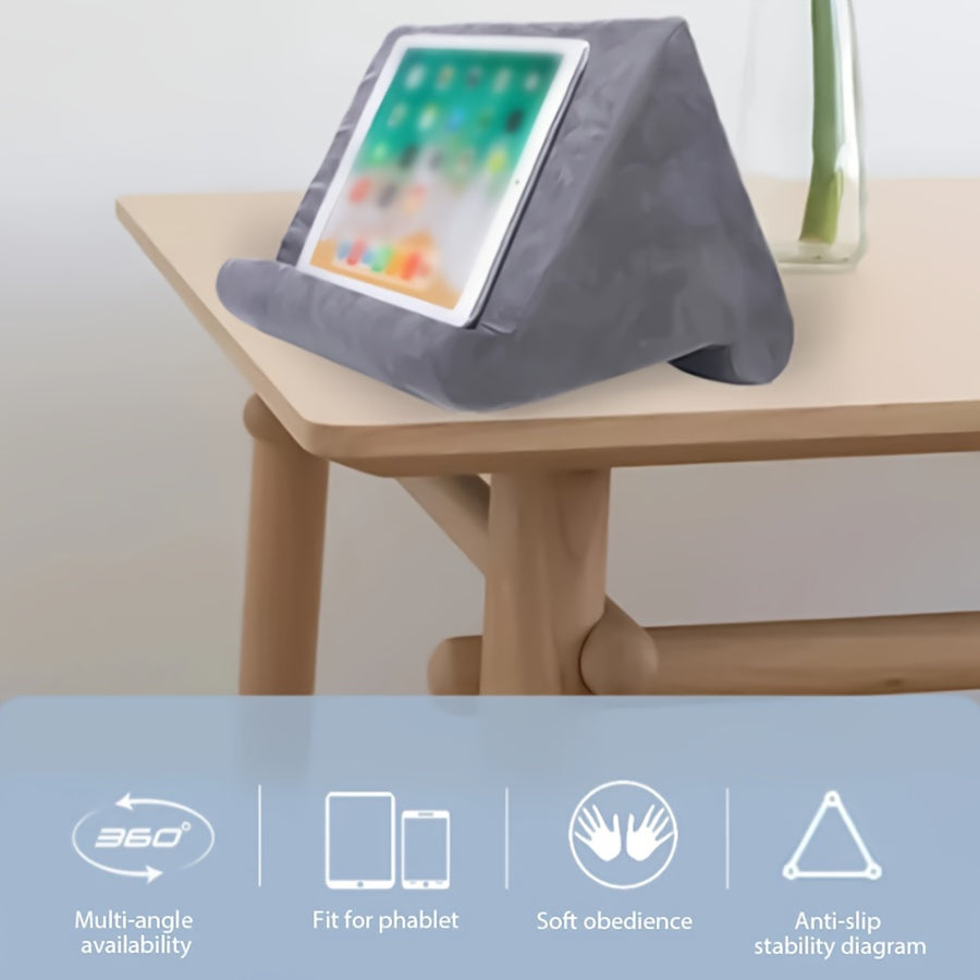 Tabletstandhouder Verstelbaar voor iPad en Tablets met Zacht Stof