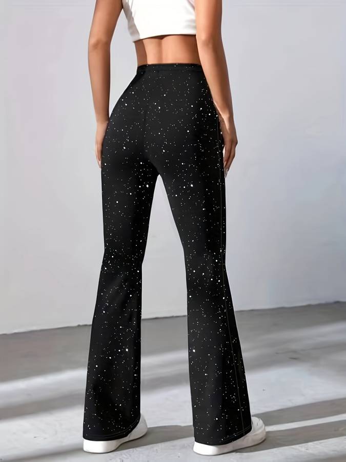 Glamoureuze Broek met Glitter Effect voor Avondlooks