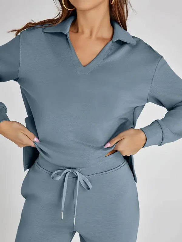 Zachte Hoodie Set voor Vrouw Comfortabel en Stijlvol