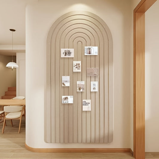 Grote Zelfklevende Prikbord van Polyester Vilt Gebogen Design - Velinix