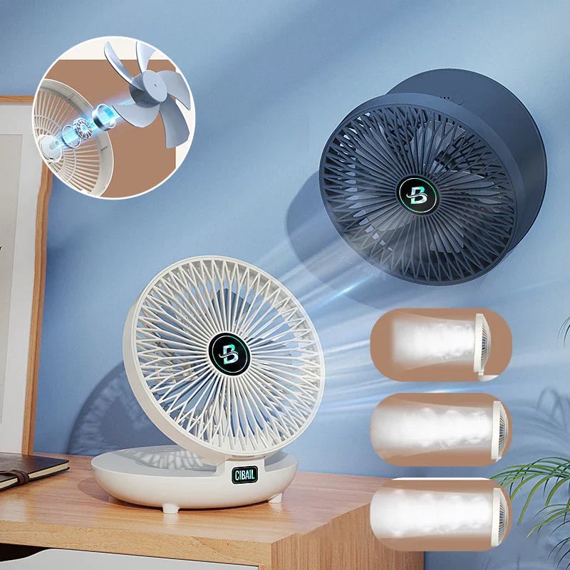 Draagbare Ventilator AeroLux Opvouwbaar en Stil
