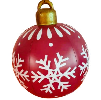 Kerstbal Buiten Decoratie 60cm Weerbestendig PVC