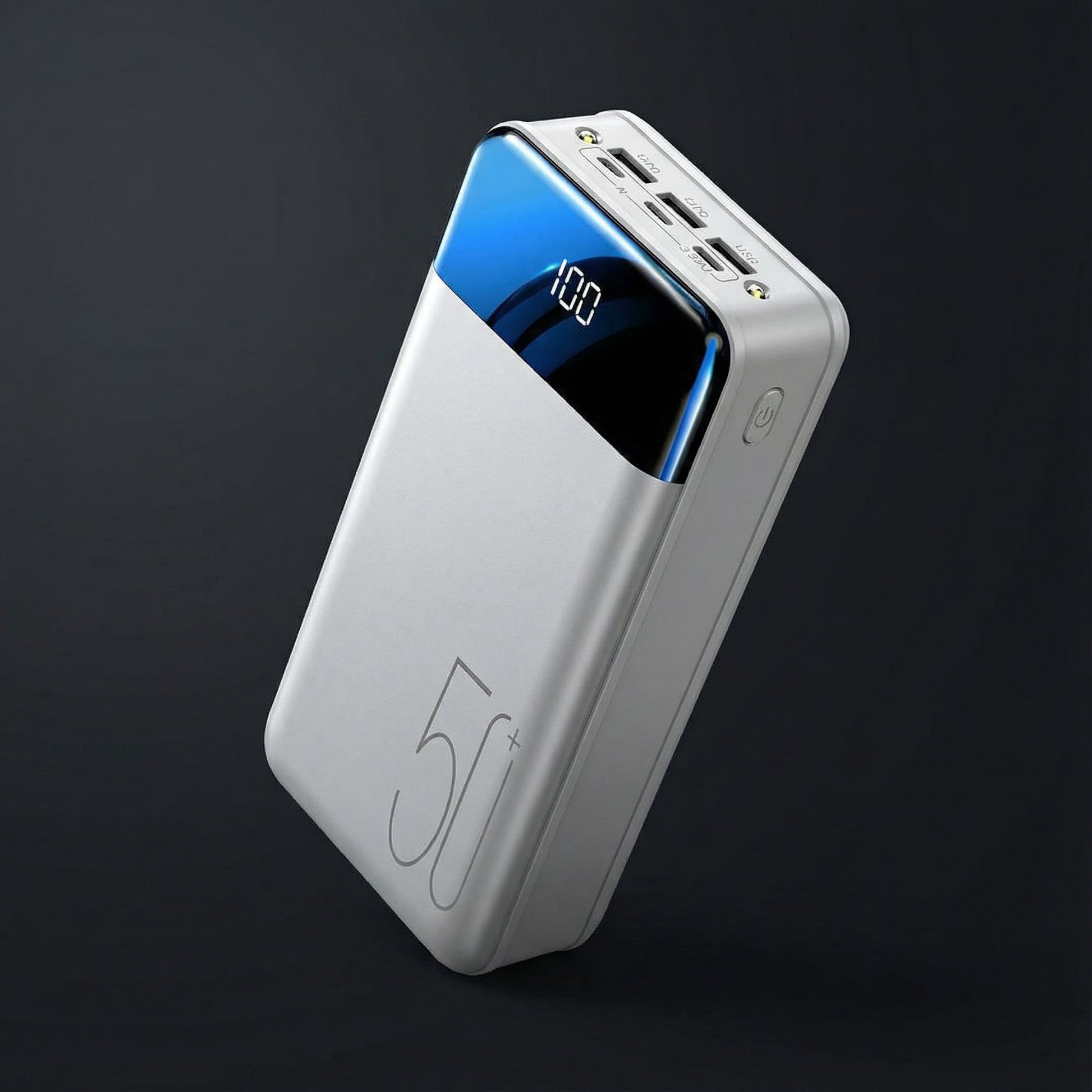 Krachtige Powerbank 100.000 mAh met Snelladen en LED Display - Velinix