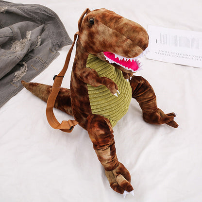 Knuffelbare Kinder Rugzak Zachte Dino Design