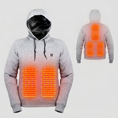 USB Verwarmde Hoodie Warm en Stijlvol voor Winter