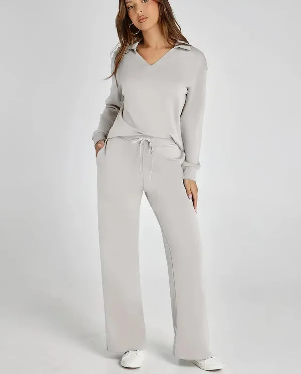 Zachte Hoodie Set voor Vrouw Comfortabel en Stijlvol