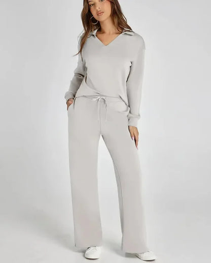 Zachte Hoodie Set voor Vrouw Comfortabel en Stijlvol