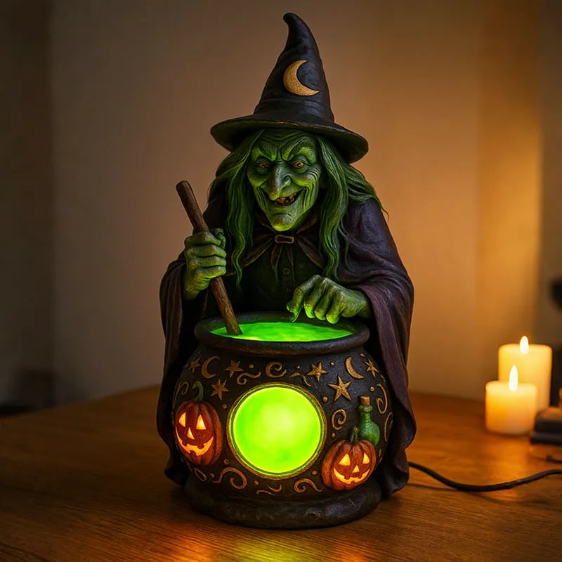 Groene Neon Ketellamp Magisch Design - Velinix