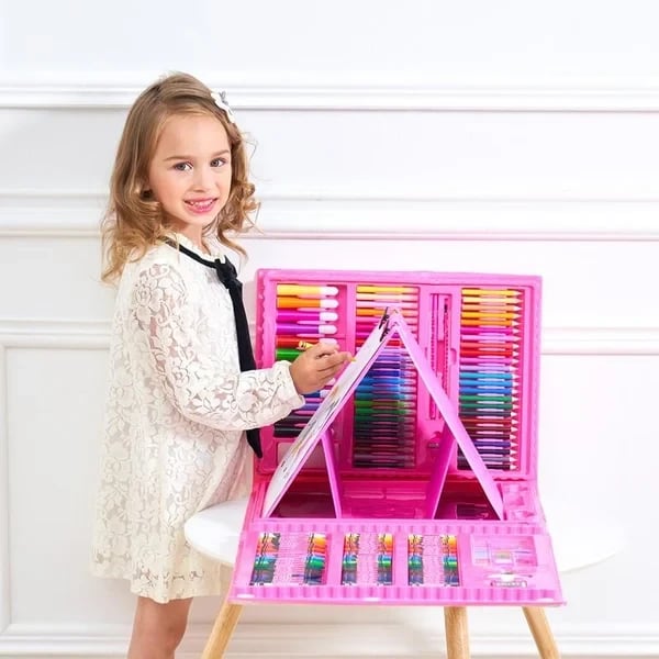 Kunstset 208 Delen Voor Kinderen Creatief Kleuren