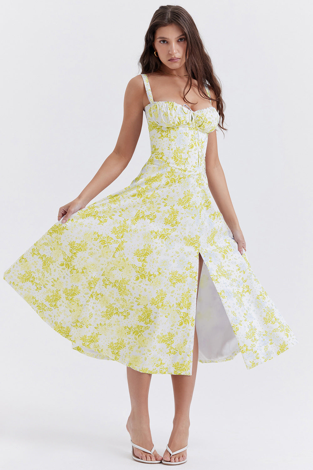 Variant image for Floraviva™ – Dames Jurk Met Bloemenprint en Flawless Fit voor Elke Gelegenheid-25