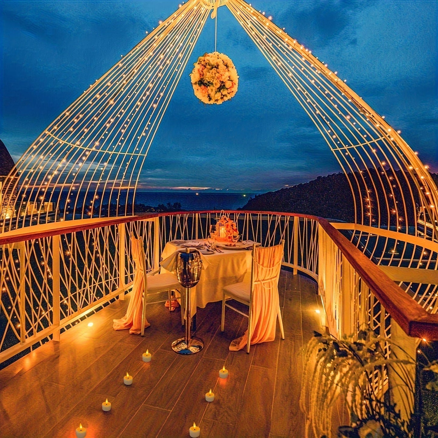 Theelichtjes Set van 6 met Afstandsbediening Flikkerend Sfeerlichtjes