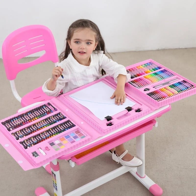 Kunstset 208 Delen Voor Kinderen Creatief Kleuren