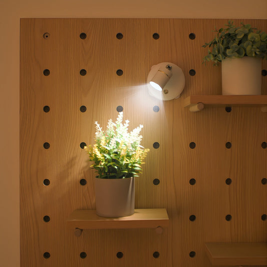Draadloze LED Spot Dimbaar met Afstandsbediening Oplaadbaar - Velinix