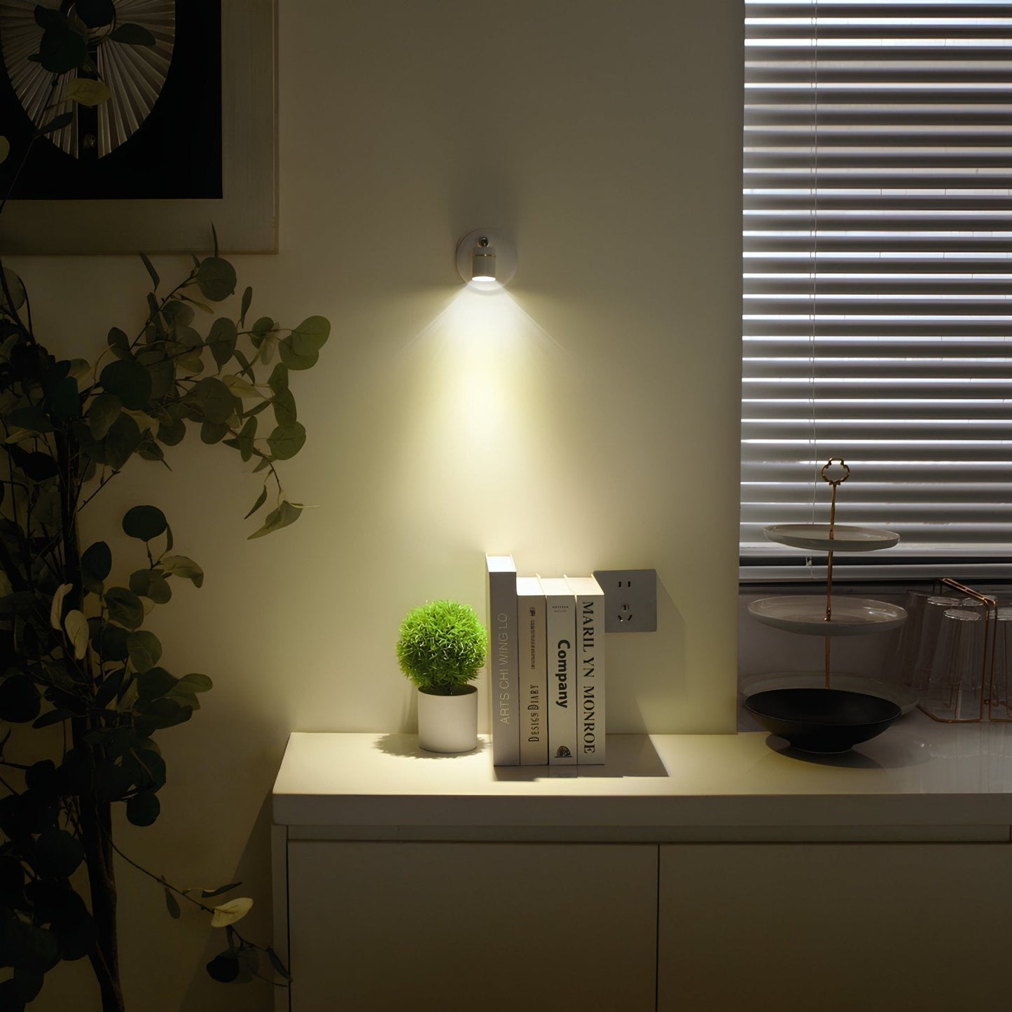Draadloze LED Spot Dimbaar met Afstandsbediening Oplaadbaar