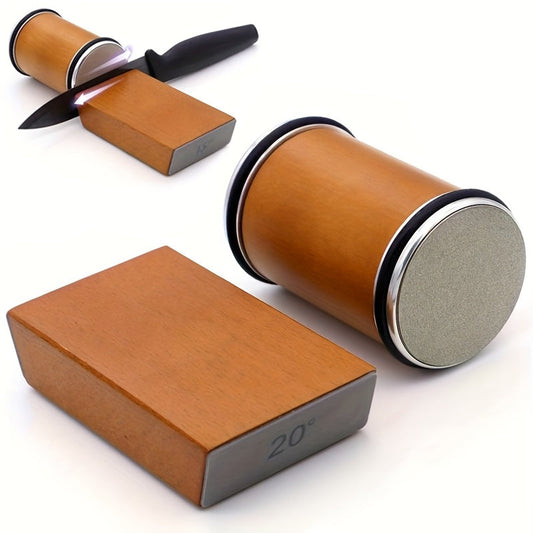 Slijpsteenset met Magnetische Houder voor Hout en Metaal 15° en 20° - Velinix