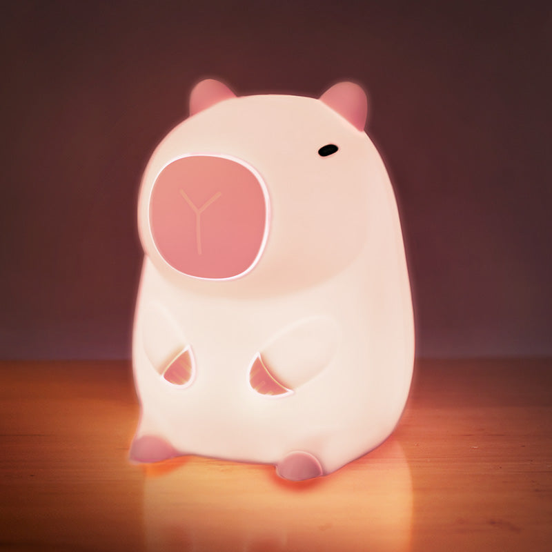 Capybara Nachtlampje Squishy Zacht Schattig