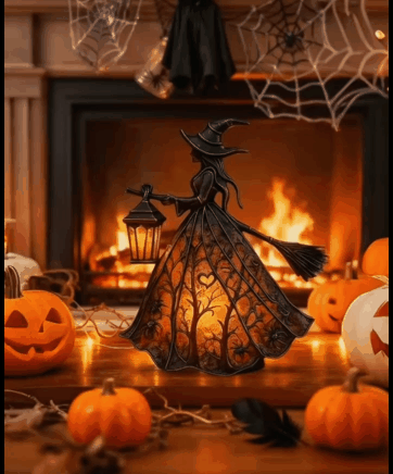 Halloween Lantaarn Betoverend WitchGlow Design