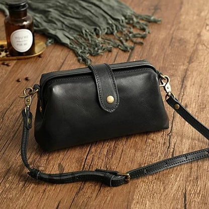 Klassieke Schoudertas Vintage Stijl Compact Design