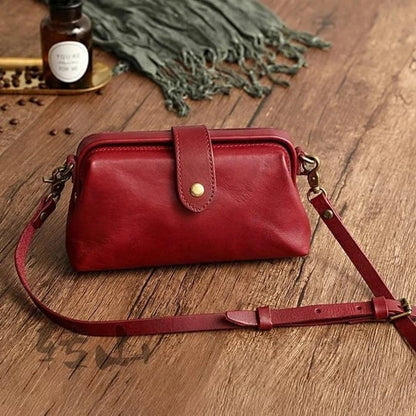 Klassieke Schoudertas Vintage Stijl Compact Design